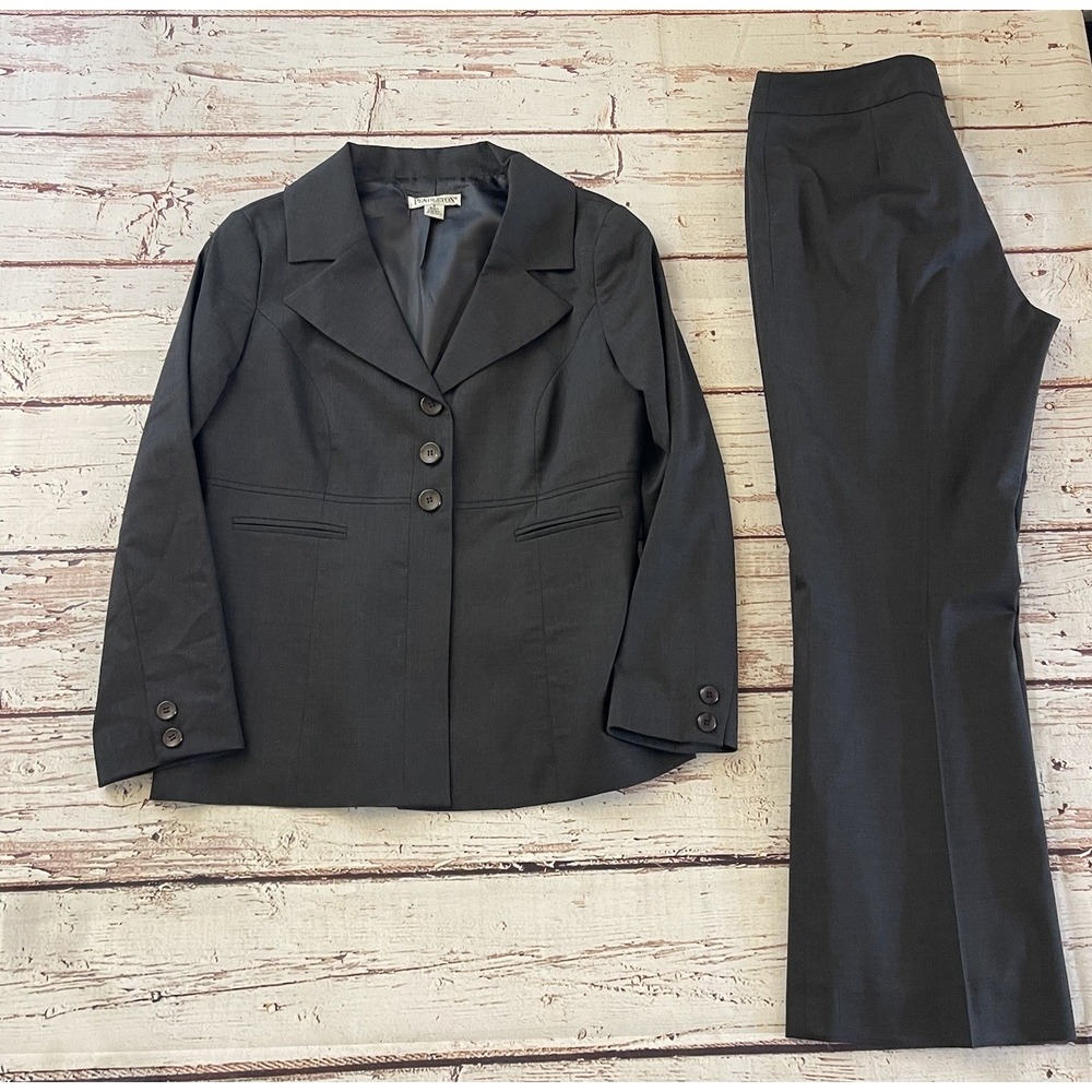 Pendleton Women's Wool Suit Jacket Blazer & Pants Size 8 Inseam 28" Office Work‎